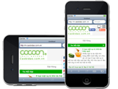 Caobidao.com.vn ra mắt phiên bản cho điện thoại di động